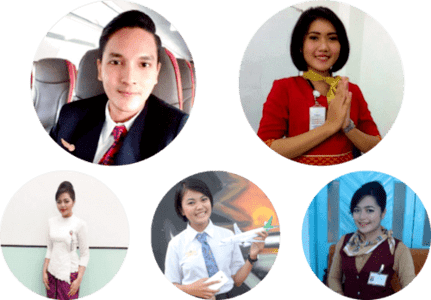 Alumni Airborne Institute Sekolah pendidikan airline ground handling