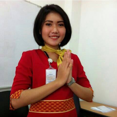 Sarah Grace Rahmayanti-Pramugari Sriwijaya